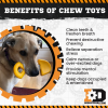 ID Shovel Ultra Durable Nylon Dog Chew Toy for Aggressive Chewers