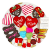 Valentines Love Themed Dog Treats Gift Box