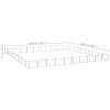 Dog Kennel Silver 1076.4 ft¬≤ Steel