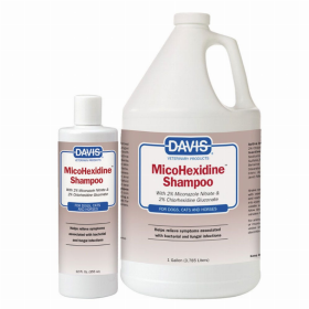 Davis MicoHexidine Shampoo (size: 12oz)