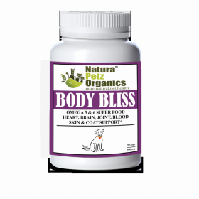 Body Bliss - Omega 3 & 6 Super Food + Heart, Brain Joint, Blood & Coat Support* (size: Dog / 90 caps / 500 mg/Size 1)