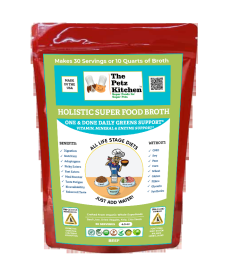 Super Food Broth One & Done* Vitamin, Mineral & Enzyme The Petz Kitchen Dogs Cats (size: 4.5 Oz.)