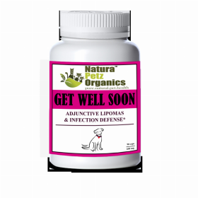 Get Well Soon - Adjunctive Lipoma + Infection Defense* (size: DOG/ 90 caps / 650 mg /No Flavoring)