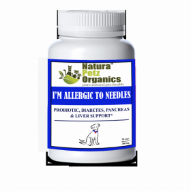 I'M Allergic To Needles - Probiotic, Pancreas & Glucose Support For Dogs & Cats* (size: DOG/ 90 caps / 500 mg)