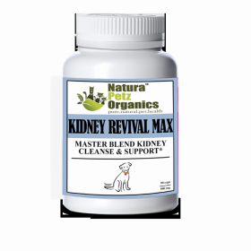 Kidney Revival Max Master Blend Kidney Cleanse & Support Capsules* Adult & Senior Dogs (size: DOG 90 caps - 500 mg.)