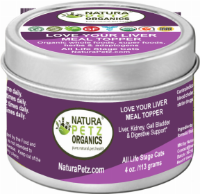 Love Your Liver Meal Topper Liver, Kidney, Gall Bladder & Digestive Support* (size: 4 Oz. Cat)