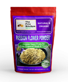 Passion Flower - Mood Anxiety Stress Sedative & Pain Support* - The Petz Kitchen (size: 4 Oz)