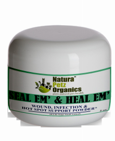 Seal Em And Heal Em Powder Dog, Cat & Small Animal*  Wound, Infection & Hot Spot Support* (size: Small Animal  2 oz / 350 mg.)