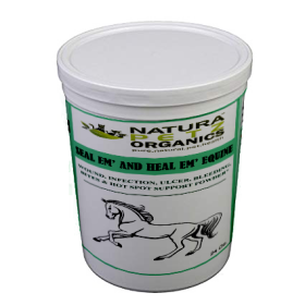 Seal Em And Heal Em Powder Equine* Wound, Infection Ulcer Bite Bleeding & Hot Spot Support* (size: EQUINE / 24 oz. powder / 500 mg.)