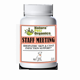 Staff Meeting* Idiopathic Skin & Coat Infection* Support For Dogs And Cats* (size: DOG 90 Caps - 500 mg. Size 1)