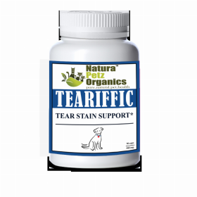 Teariffic - Tear Stain Support For Dogs* Tear Stain Support For Cats* (size: Dog 90 caps - 500 mg Size 1 Cap /)