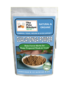 Guacatonga Powder - Diarrhea, Tissue, Wound & Ulcer Support* The Petz Kitchen Dog Cat (size: 4 Oz. Bag)