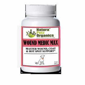 Wound Medic Max Caps* Master Wound, Skin & Coat Support For Dogs & Cats* (size: Dog 90 caps - 500 mg)