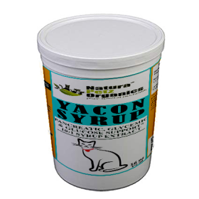 Yacon Leaf Syrup - Pancreatic Support* 10:1  The Petz Kitchen  Yacon Syrup 10:1 Alcohol Free  For Dogs & Cats* Meals & Treats (size: 16 OZ/CAT)