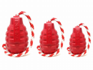 USA-K9 Grenade Durable Rubber Chew Toy, Treat Dispenser, Reward Toy, Tug Toy, and Retrieving Toy