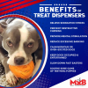 MKB Roasted Turkey Durable Rubber Chew Toy & Treat Dispenser