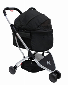 Newport Pet Stroller (3-in-1 Travel System) (Color: Midnight)