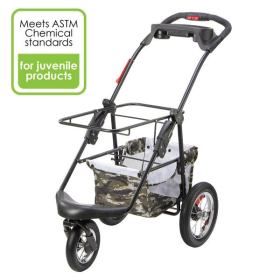 5-in-1 Pet Stroller (Color: Army Camo)