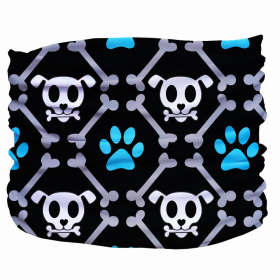 Bone Dogger Pup Scruff (Color: Black,Grey,Blue, size: Big Pooper)