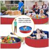 Foldable Pet Swimming Pool PVC Kiddie Baby Dog Swim Pool Bathing Tub Playmat Kids Pools