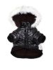 Fashion Striped Ultra-Plush Pet Parka Coat